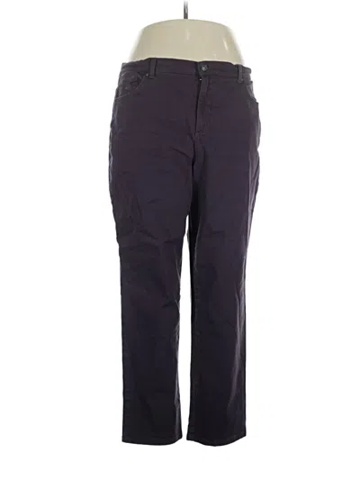 Pre-owned Gloria Vanderbilt Jeans In Purple