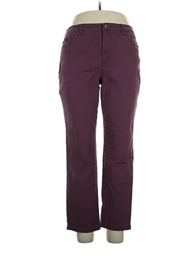 Pre-owned Gloria Vanderbilt Jeans In Purple