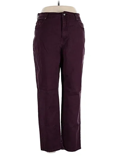 Pre-owned Gloria Vanderbilt Jeans In Purple