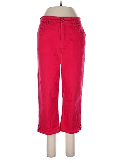 Pre-owned Gloria Vanderbilt Jeans In Red