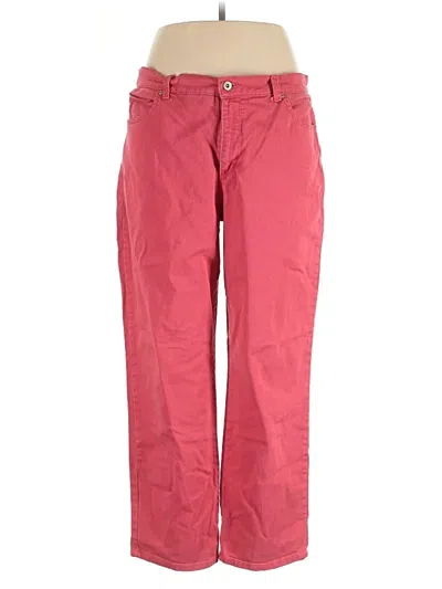 Pre-owned Gloria Vanderbilt Jeans In Red