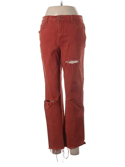 Pre-owned Gloria Vanderbilt Jeans In Red