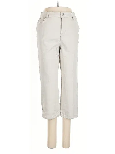 Pre-owned Gloria Vanderbilt Jeans In Silver