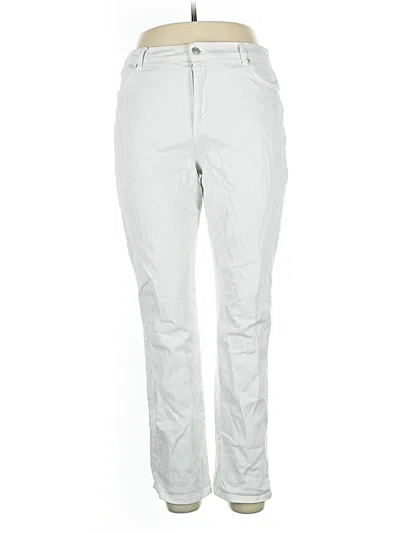 Pre-owned Gloria Vanderbilt Jeans In Silver