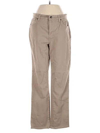 Pre-owned Gloria Vanderbilt Jeans In Tan