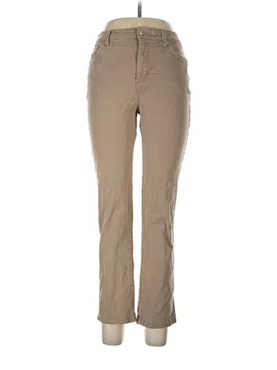 Pre-owned Gloria Vanderbilt Jeans In Tan