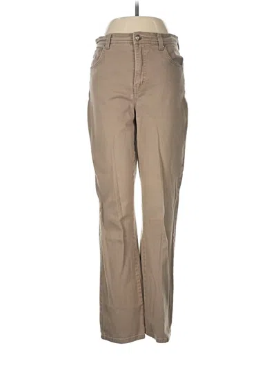 Pre-owned Gloria Vanderbilt Jeans In Tan