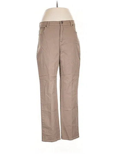 Pre-owned Gloria Vanderbilt Jeans In Tan
