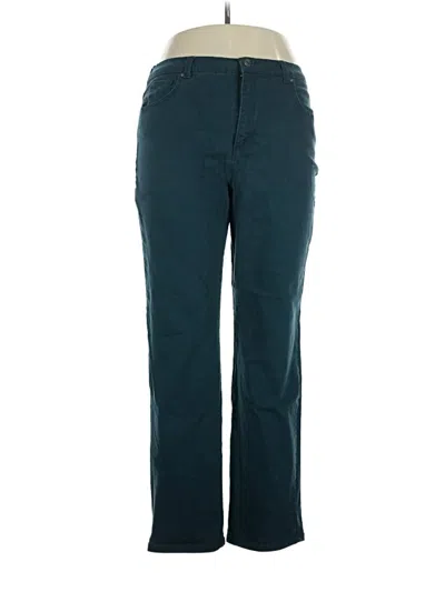 Pre-owned Gloria Vanderbilt Jeans In Teal