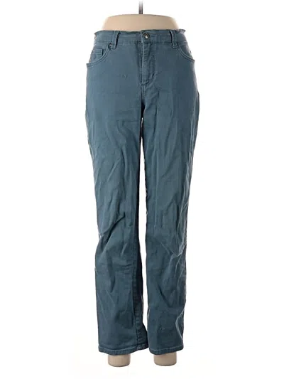 Pre-owned Gloria Vanderbilt Jeans In Teal