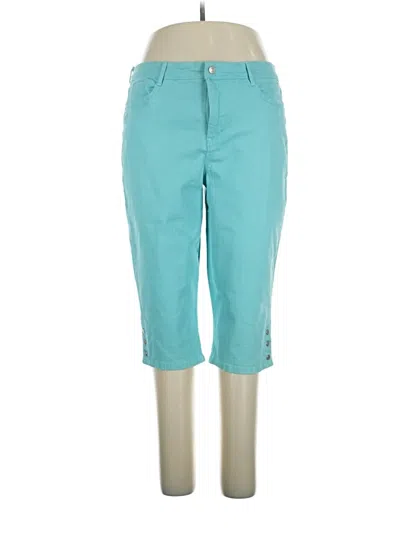 Pre-owned Gloria Vanderbilt Jeans In Teal
