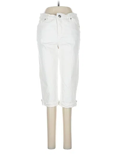 Pre-owned Gloria Vanderbilt Jeans In White