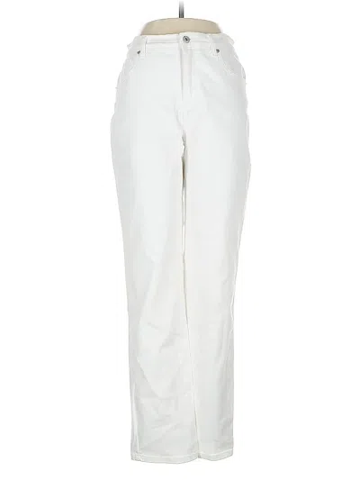 Pre-owned Gloria Vanderbilt Jeans In White