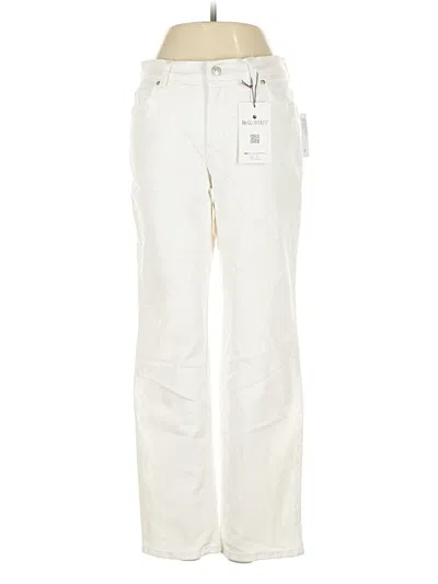 Pre-owned Gloria Vanderbilt Jeans In White