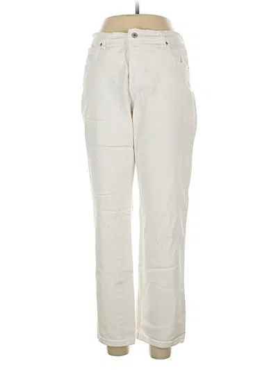 Pre-owned Gloria Vanderbilt Jeans In White