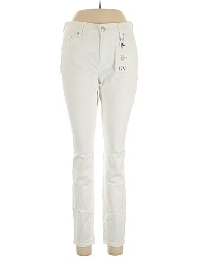 Pre-owned Gloria Vanderbilt Jeans In White