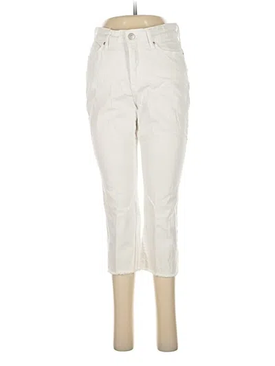 Pre-owned Gloria Vanderbilt Jeans In White