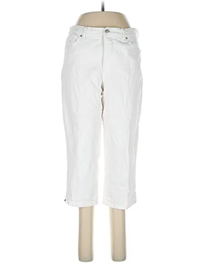 Pre-owned Gloria Vanderbilt Jeans In White