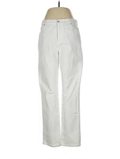 Pre-owned Gloria Vanderbilt Jeans In White