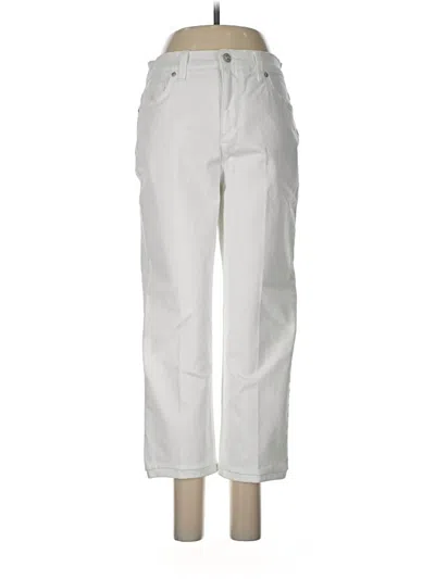 Pre-owned Gloria Vanderbilt Jeans In White