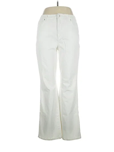 Pre-owned Gloria Vanderbilt Jeans In White