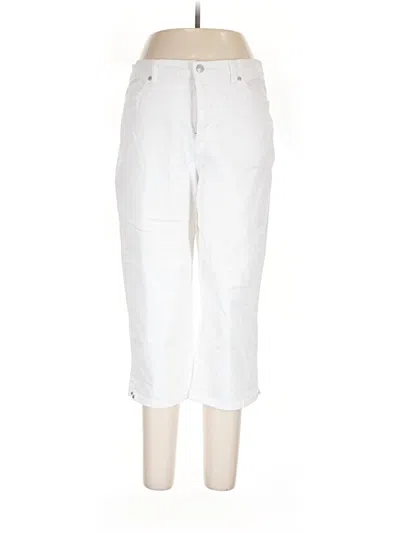 Pre-owned Gloria Vanderbilt Jeans In White