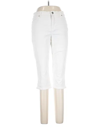 Pre-owned Gloria Vanderbilt Jeans In White