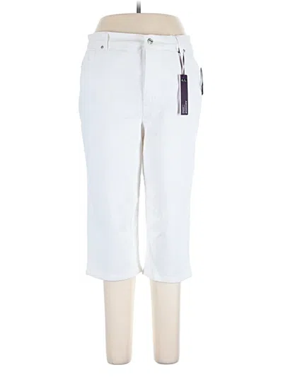 Pre-owned Gloria Vanderbilt Jeans In White