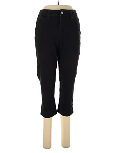 Pre-owned Gloria Vanderbilt Jeggings In Black