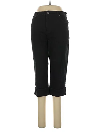 Pre-owned Gloria Vanderbilt Jeggings In Black