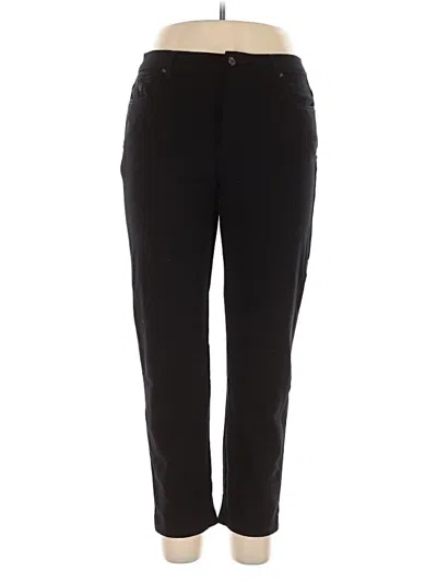 Pre-owned Gloria Vanderbilt Jeggings In Black