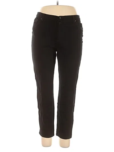 Pre-owned Gloria Vanderbilt Jeggings In Black