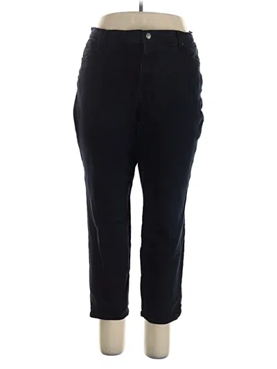 Pre-owned Gloria Vanderbilt Jeggings In Black