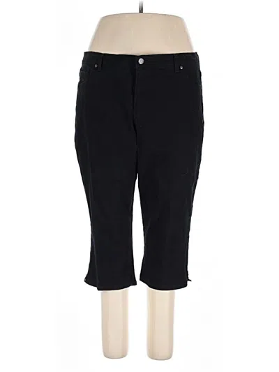 Pre-owned Gloria Vanderbilt Jeggings In Black