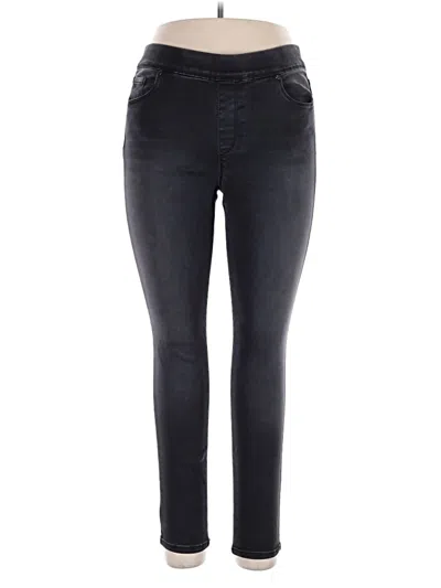 Pre-owned Gloria Vanderbilt Jeggings In Black