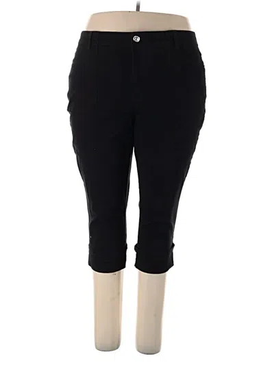 Pre-owned Gloria Vanderbilt Jeggings In Black