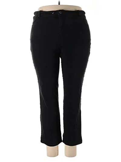 Pre-owned Gloria Vanderbilt Jeggings In Black