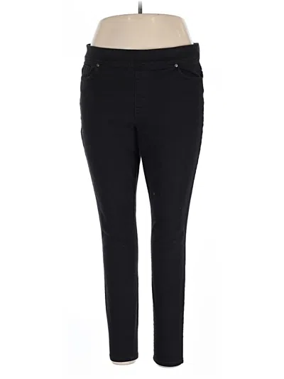 Pre-owned Gloria Vanderbilt Jeggings In Black