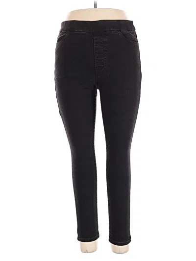 Pre-owned Gloria Vanderbilt Jeggings In Black