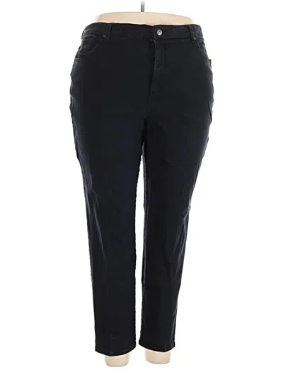 Pre-owned Gloria Vanderbilt Jeggings In Black