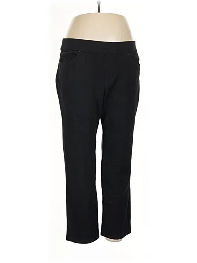 Pre-owned Gloria Vanderbilt Jeggings In Black