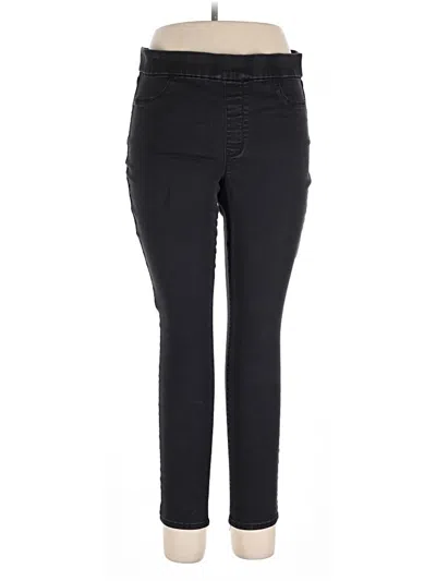 Pre-owned Gloria Vanderbilt Jeggings In Black