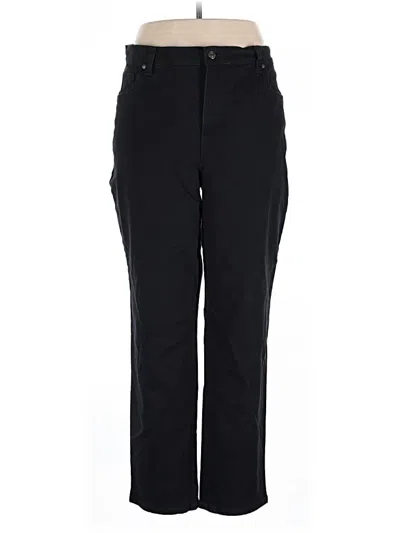 Pre-owned Gloria Vanderbilt Jeggings In Black