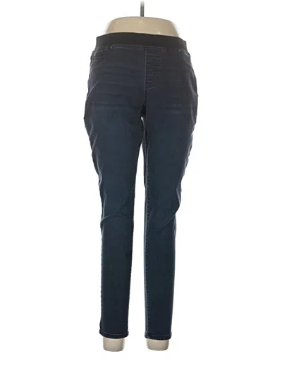 Pre-owned Gloria Vanderbilt Jeggings In Blue