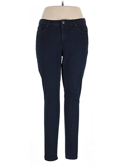 Pre-owned Gloria Vanderbilt Jeggings In Blue