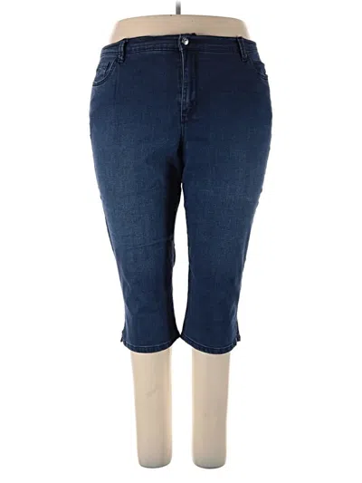 Pre-owned Gloria Vanderbilt Jeggings In Blue
