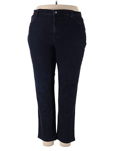 Pre-owned Gloria Vanderbilt Jeggings In Blue