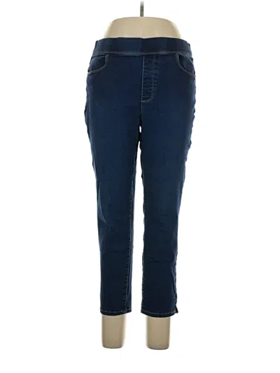 Pre-owned Gloria Vanderbilt Jeggings In Blue