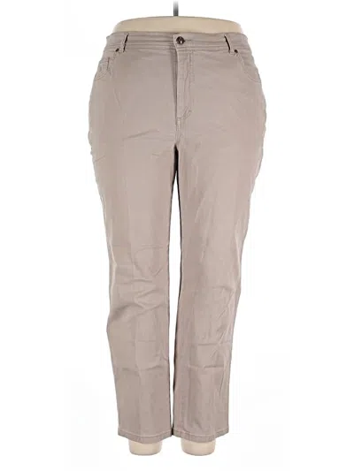 Pre-owned Gloria Vanderbilt Jeggings In Brown