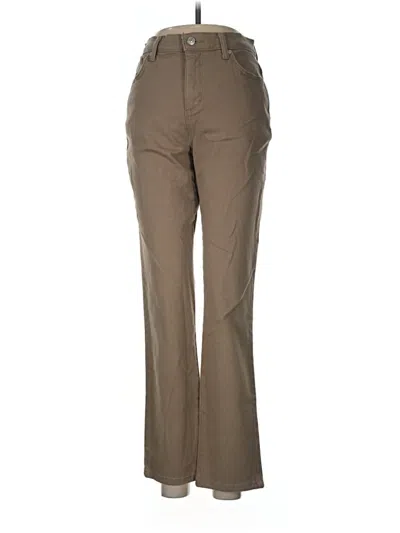 Pre-owned Gloria Vanderbilt Jeggings In Brown